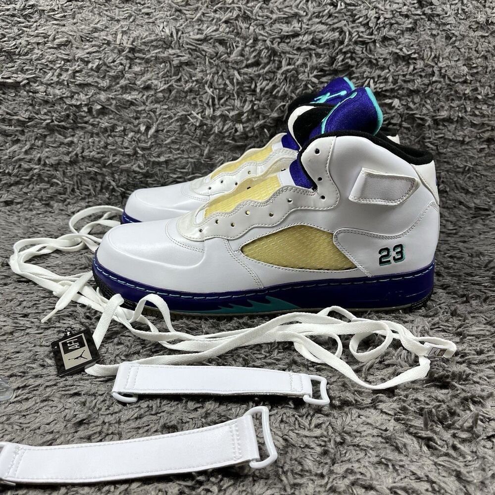 Nike Air Jordan Fusion AJF AJF5 Grape  AF1 Air Force 1 Size 13 With Box